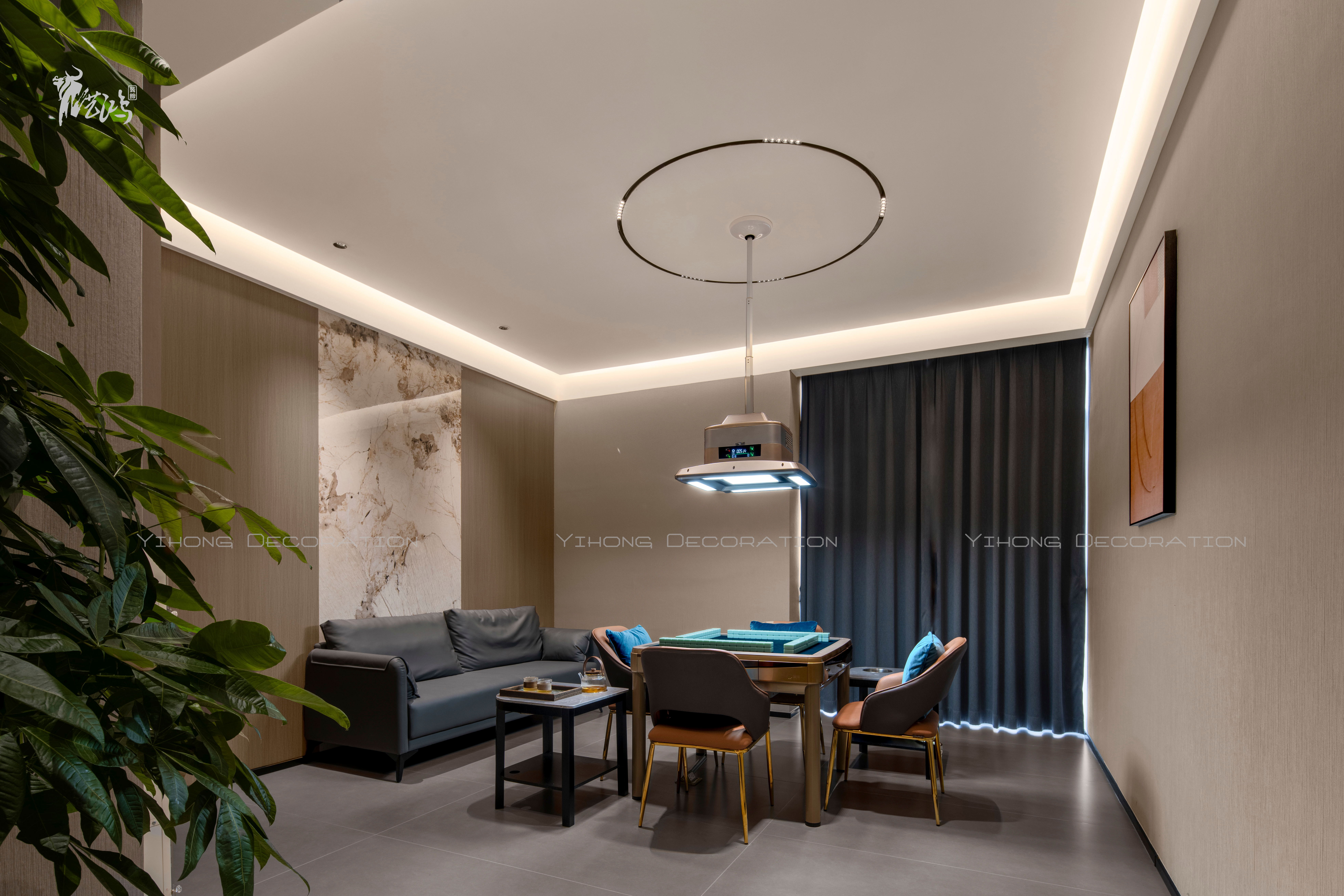 艺鸿实景 | 囍色台球俱乐部(图36)